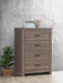 Brantford 4-drawer Chest Barrel Oak - Furniture Land (Milwaukee, WI)