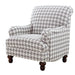 Glenn Upholstered Accent Chair Grey - Furniture Land (Milwaukee, WI)