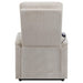 Henrietta Power Lift Recliner with Storage Pocket Beige - Furniture Land (Milwaukee, WI)