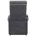 Herrera Power Lift Recliner with Wired Remote Charcoal - Furniture Land (Milwaukee, WI)