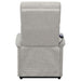 Herrera Power Lift Recliner with Wired Remote Beige - Furniture Land (Milwaukee, WI)