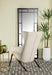 Walker Upholstered Accent Chair Cream and Bronze - Furniture Land (Milwaukee, WI)