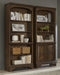 Hartshill 5-shelf Bookcase Burnished Oak - Furniture Land (Milwaukee, WI)