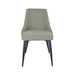 Cosmo Upholstered Curved Back Side Chairs (Set of 2) - Furniture Land (Milwaukee, WI)