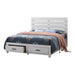 Brantford Eastern King Panel Bed Coastal White - Furniture Land (Milwaukee, WI)
