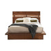 Winslow California King, E.King & Queen Bed Smokey Walnut and Coffee Bean - Furniture Land (Milwaukee, WI)
