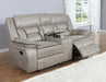Greer Upholstered Tufted Back Glider Loveseat - Furniture Land (Milwaukee, WI)