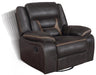 Greer Upholstered Tufted Back Glider Recliner - Furniture Land (Milwaukee, WI)
