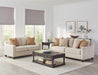 Christine Upholstered Cushion Back Sofa Beige - Furniture Land (Milwaukee, WI)