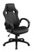 Carlos Arched Armrest Upholstered Office Chair Black - Furniture Land (Milwaukee, WI)