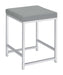 Umbridge Upholstered Square Padded Cushion Vanity Stool - Furniture Land (Milwaukee, WI)