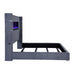Tisdall California King, E.King & Queen Bed Grey, Black & Queen - Furniture Land (Milwaukee, WI)