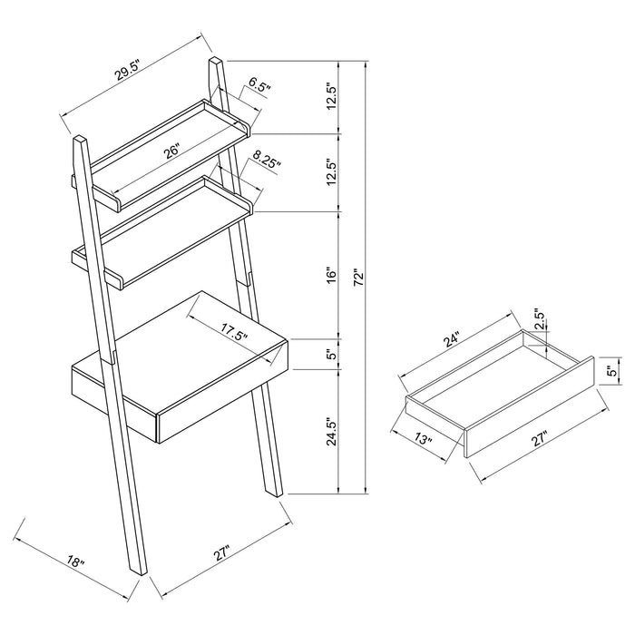 Colella Desk Sets - Furniture Land (Milwaukee, WI)