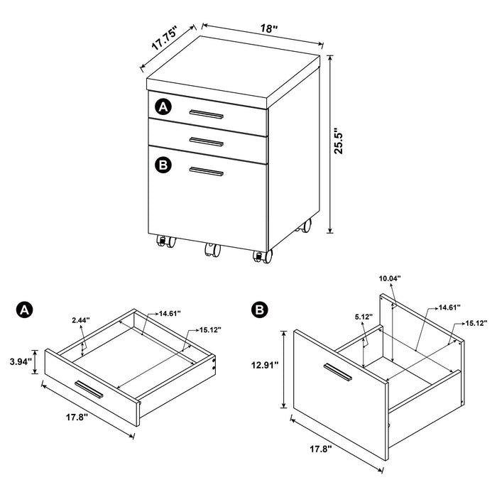 Skylar Desk Sets - Furniture Land (Milwaukee, WI)