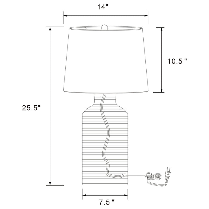 Nairobi Table Lamps - Furniture Land (Milwaukee, WI)