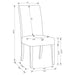 Herran Side Chairs - Furniture Land (Milwaukee, WI)