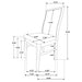Adina Side Chairs - Furniture Land (Milwaukee, WI)