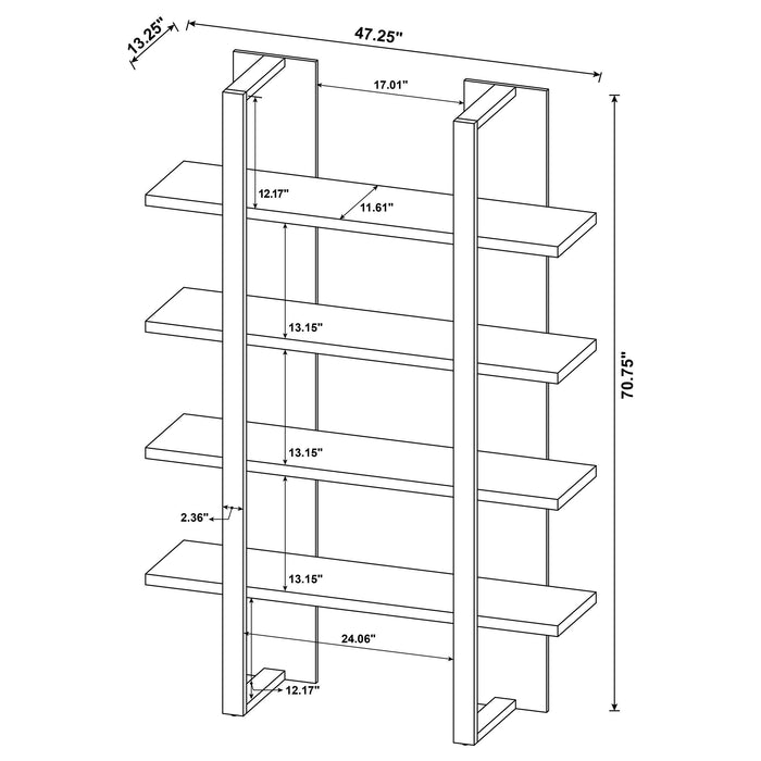 Danbrook Bookshelf - Furniture Land (Milwaukee, WI)