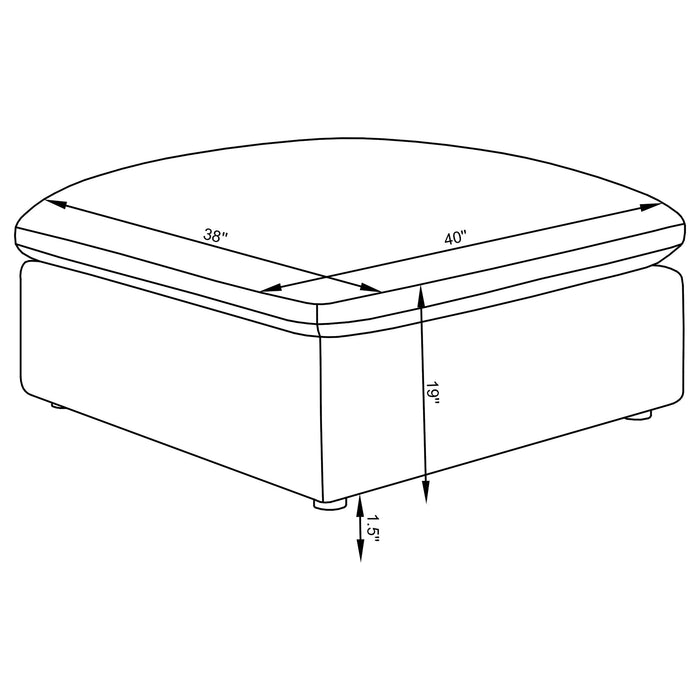 Hobson Ottomans - Furniture Land (Milwaukee, WI)