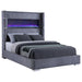 Tisdall California King, E.King & Queen Bed Grey, Black & Queen - Furniture Land (Milwaukee, WI)