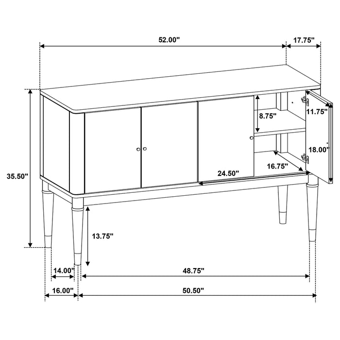 Reseda Sideboards - Furniture Land (Milwaukee, WI)