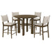 Ottowa 5 Pc Counter Height Dining Sets - Furniture Land (Milwaukee, WI)