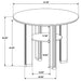 Ottowa 5 Pc Counter Height Dining Sets - Furniture Land (Milwaukee, WI)