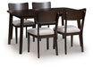 Mallenette Dining Table and 4 Chairs (Set of 5) - Furniture Land (Milwaukee, WI)