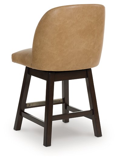 Neymorton Counter Height Barstool (Set of 2) - Furniture Land (Milwaukee, WI)