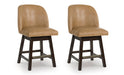 Neymorton Counter Height Barstool (Set of 2) - Furniture Land (Milwaukee, WI)