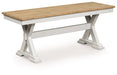 Purlaney 48" Dining Bench - Furniture Land (Milwaukee, WI)