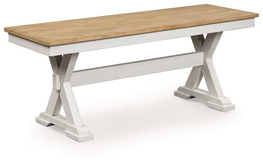 Purlaney 48" Dining Bench - Furniture Land (Milwaukee, WI)