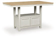 Purlaney Counter Height Dining Table - Furniture Land (Milwaukee, WI)