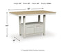 Purlaney Counter Height Dining Table - Furniture Land (Milwaukee, WI)