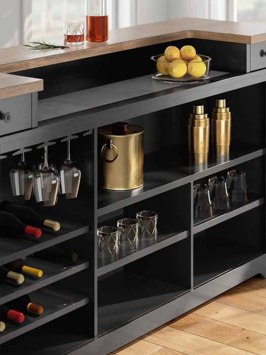 Wildenauer 78" Bar - Furniture Land (Milwaukee, WI)