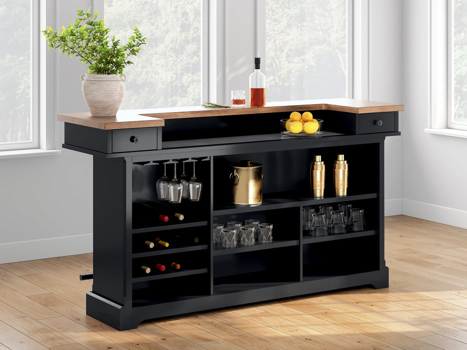 Wildenauer 78" Bar - Furniture Land (Milwaukee, WI)