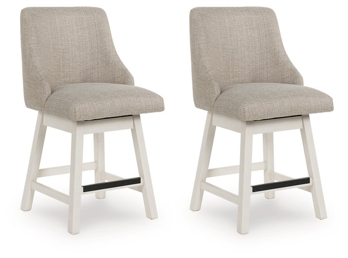 Robbinsdale Counter Height Barstool (Set of 2) - Furniture Land (Milwaukee, WI)
