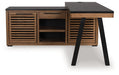 Kallari Credenza with Desk Return - Furniture Land (Milwaukee, WI)