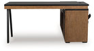Kallari Credenza with Desk Return - Furniture Land (Milwaukee, WI)