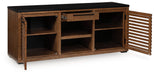 Kallari Credenza with Desk Return - Furniture Land (Milwaukee, WI)