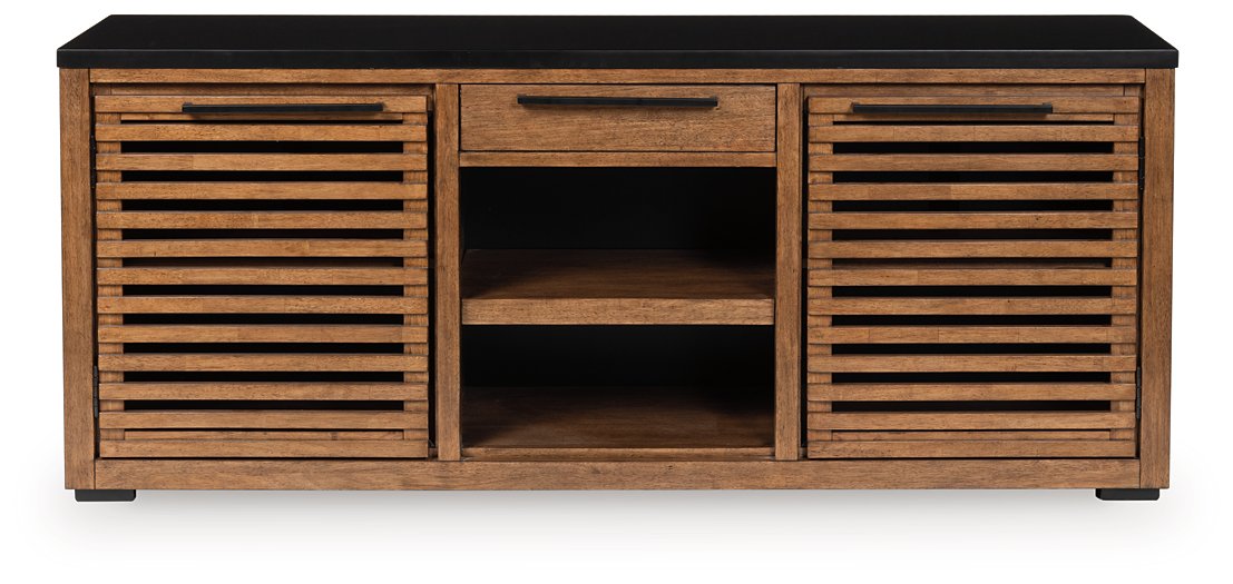 Kallari Credenza with Desk Return - Furniture Land (Milwaukee, WI)