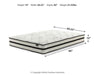 Chime 10 Inch Hybrid Mattress in a Box - Furniture Land (Milwaukee, WI)