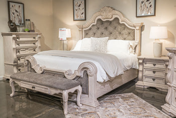 Bruchandi Upholstered Bed - Furniture Land (Milwaukee, WI)