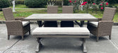 Laguna Heights Outdoor Dining Table - Furniture Land (Milwaukee, WI)