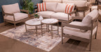 Bluff Trail Outdoor Love/Chairs/Tables Set (Set of 5) - Furniture Land (Milwaukee, WI)