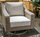 Laguna Heights Swivel Lounge with Cushion - Furniture Land (Milwaukee, WI)
