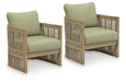 Serena Shores Outdoor Lounge Chair (Set of 2) - Furniture Land (Milwaukee, WI)