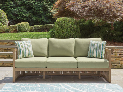 Serena Shores Outdoor Sofa with Cushion - Furniture Land (Milwaukee, WI)