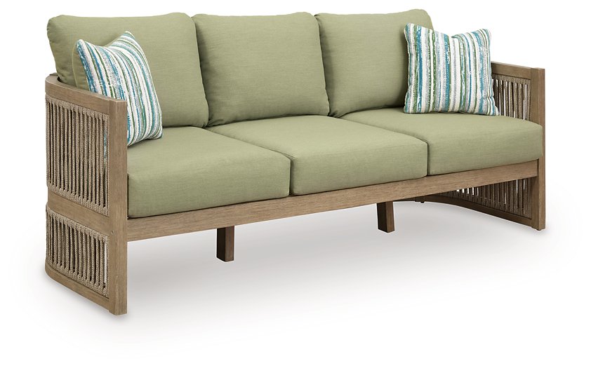 Serena Shores Outdoor Sofa with Cushion - Furniture Land (Milwaukee, WI)
