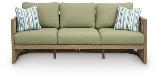 Serena Shores Outdoor Sofa with Cushion - Furniture Land (Milwaukee, WI)
